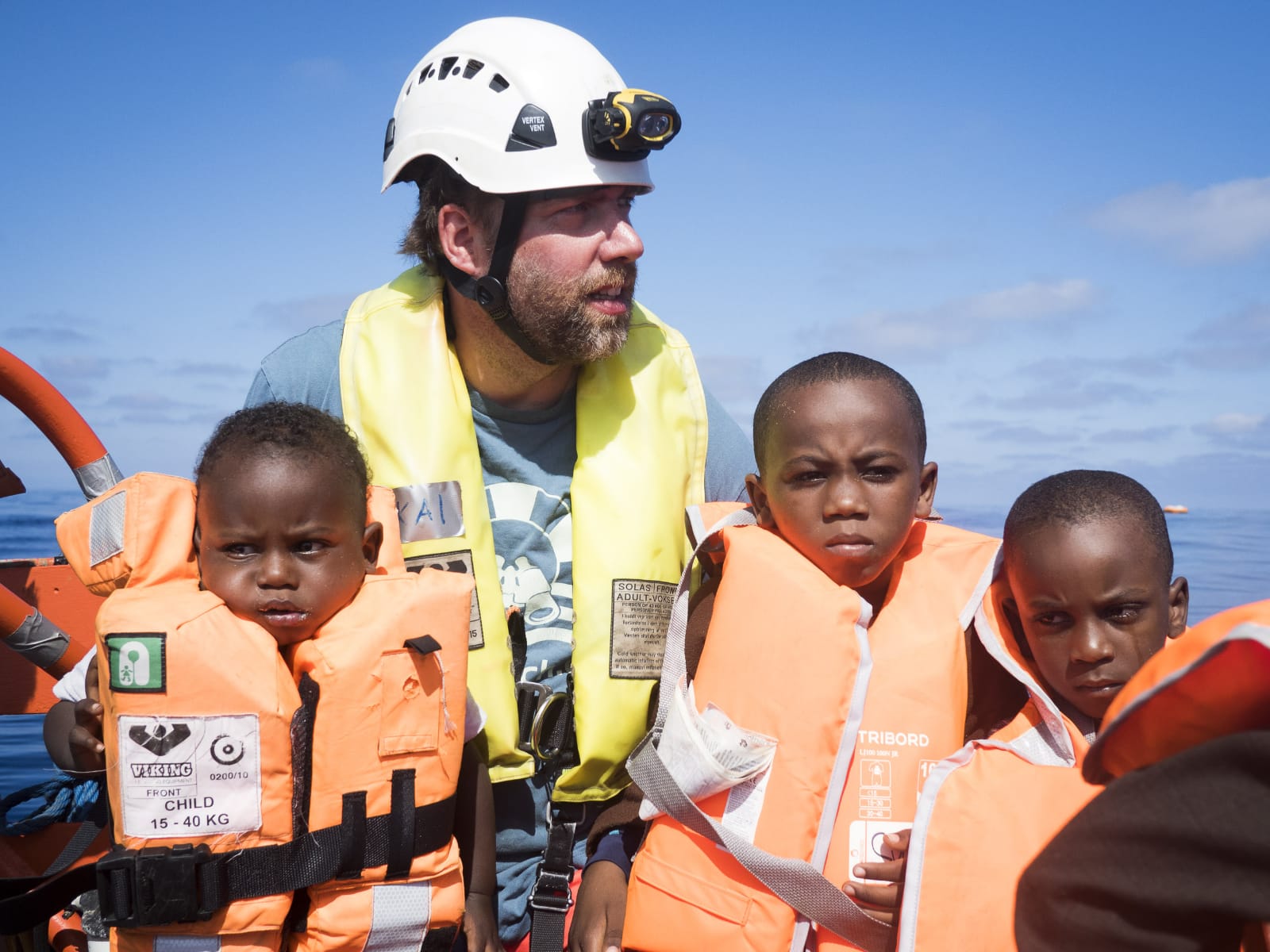 Kai Anders im humanitären Einsatz für Sea-Watch